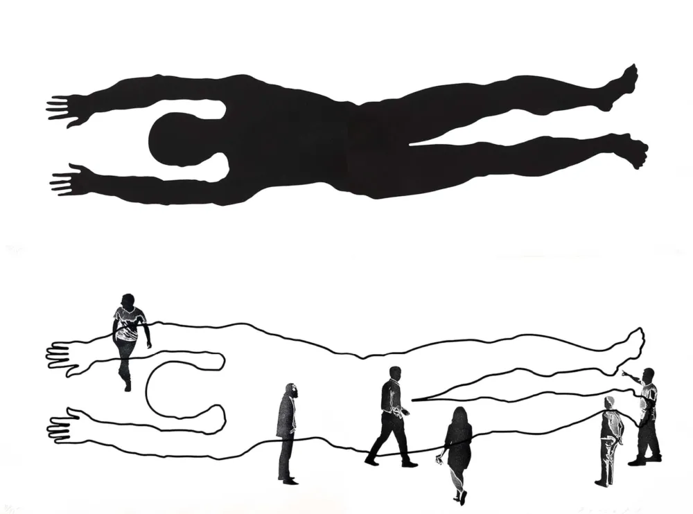 Reliëf Plensa - Untitled (diptych)