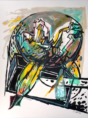 Lithografie Poli - Cohérence, le Monde