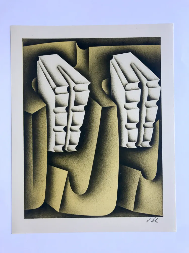 Lithografie Poli - Four solaire