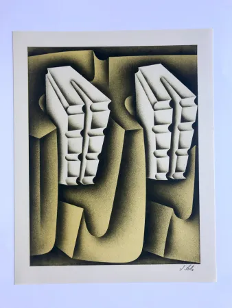 Lithografie Poli - Four solaire