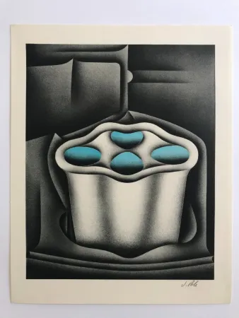 Lithografie Poli - Gazomètres