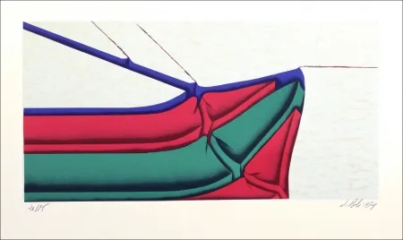 Lithografie Poli - Ruduvius personnatus