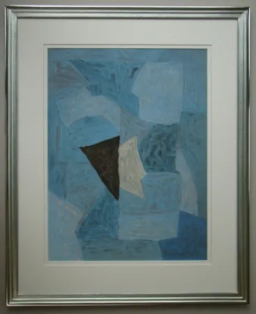 Lithografie Poliakoff - Composition bleue