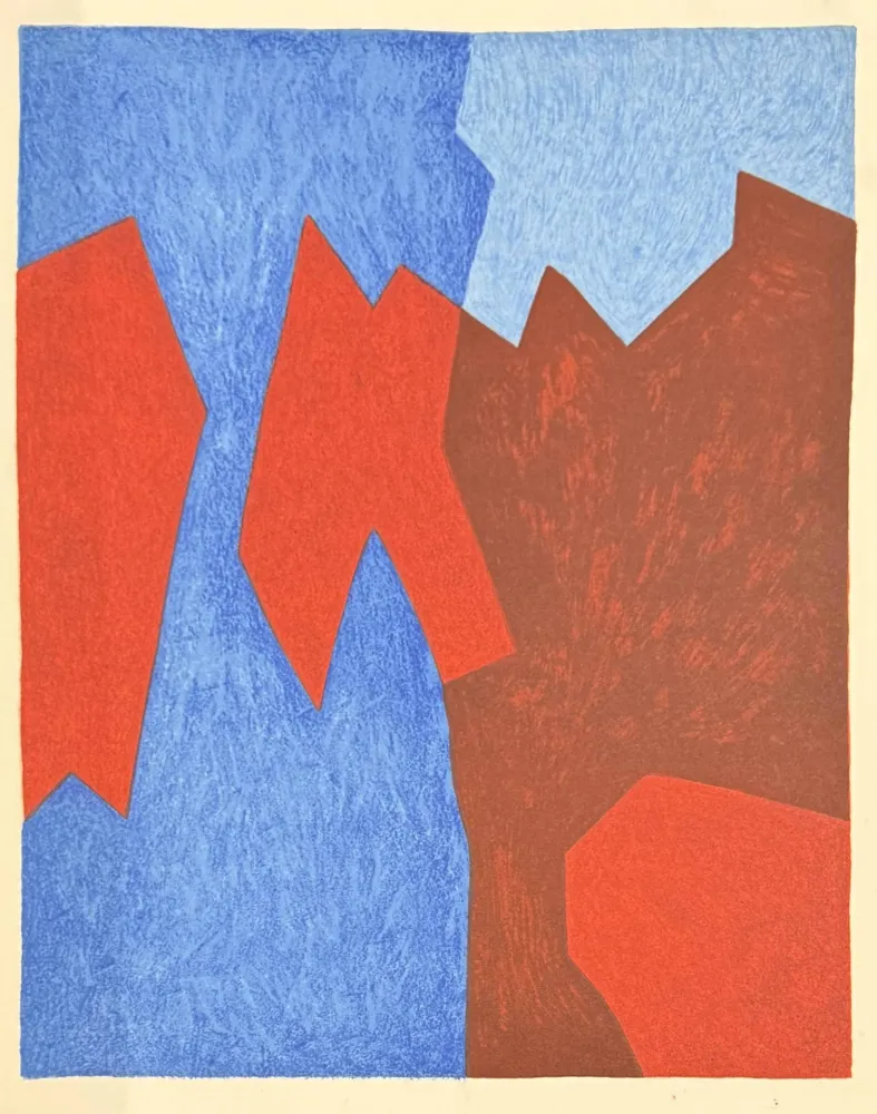 Lithografie Poliakoff - Hommage à San Lazzaro