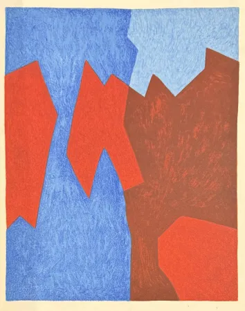 Lithografie Poliakoff - Hommage à San Lazzaro