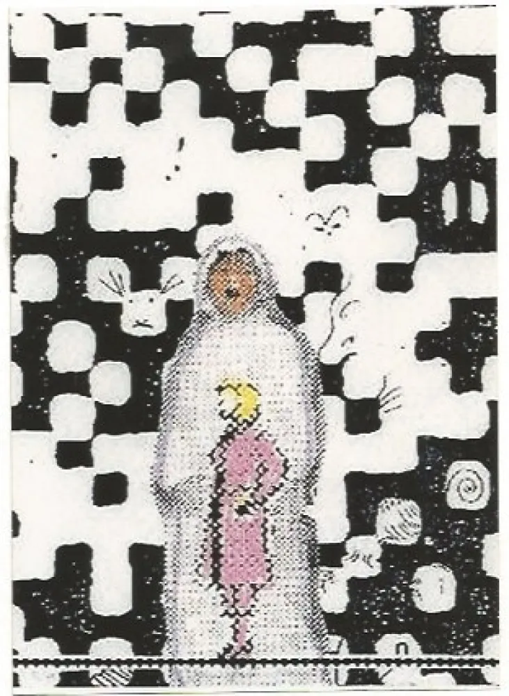 Zeefdruk Polke - Hallucie