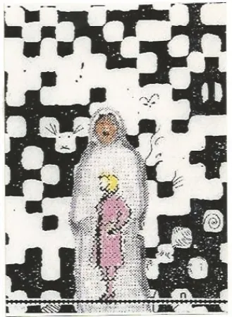 Zeefdruk Polke - Hallucie