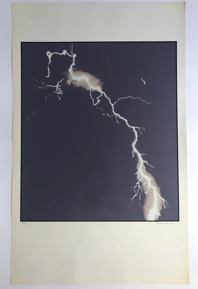 Zeefdruk Pommereulle - L'éclair