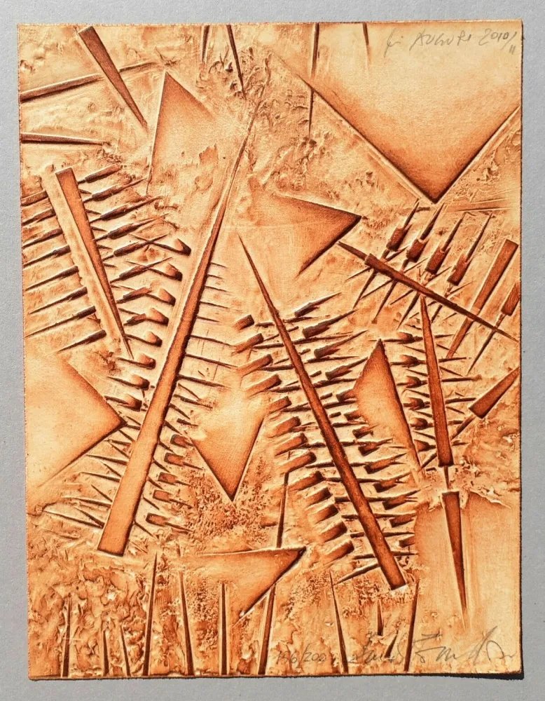 Reliëf Pomodoro - Composizione