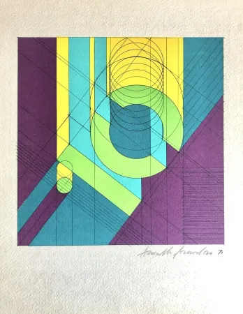 Lithografie Pomodoro - Number 10