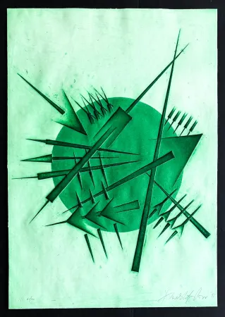 Aquatint Pomodoro - Segnali per Barbarella Gagliardi Saffirio