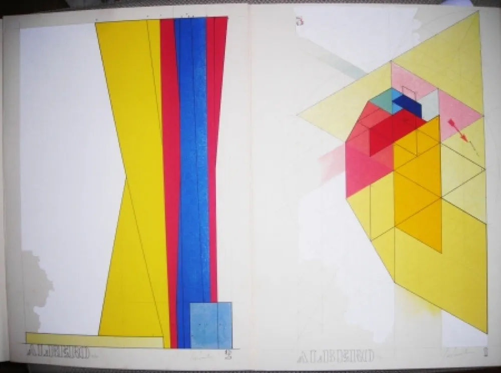 Lithografie Pomodoro - Sovraesistenze