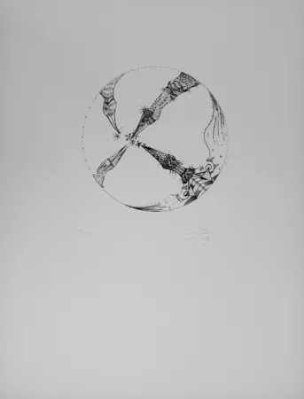 Lithografie Ponç - 4 pájaros (4 Birds)