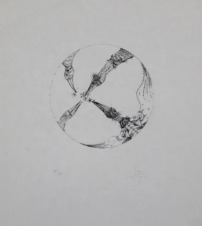 Lithografie Ponç - 4 pájaros (4 Birds)