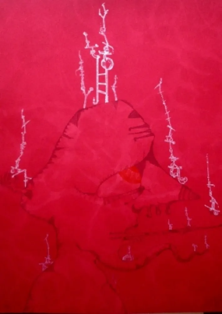 Lithografie Ponç - Barcelone 1