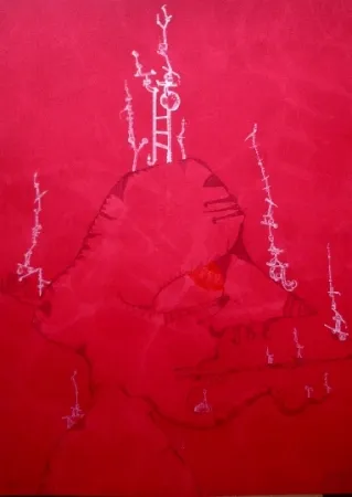 Lithografie Ponç - Barcelone 1