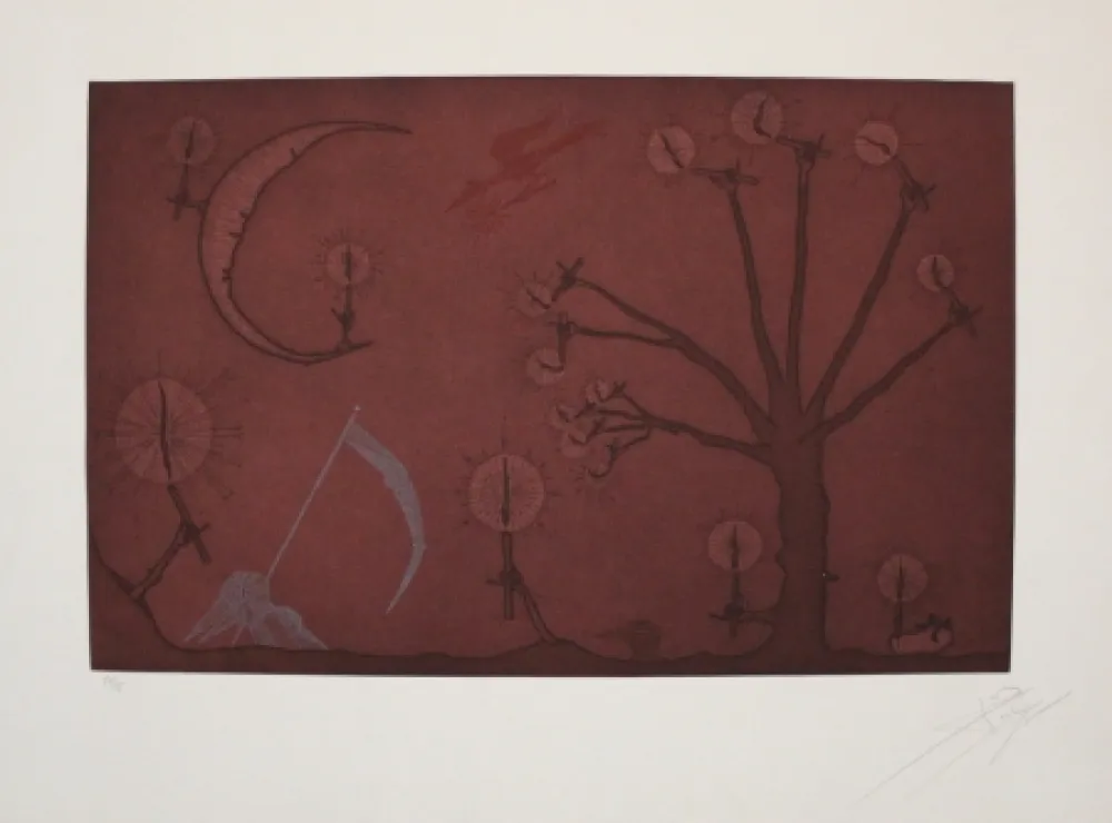 Ets En Aquatint Ponç - Capvespre Màgic / Enchanted Evening