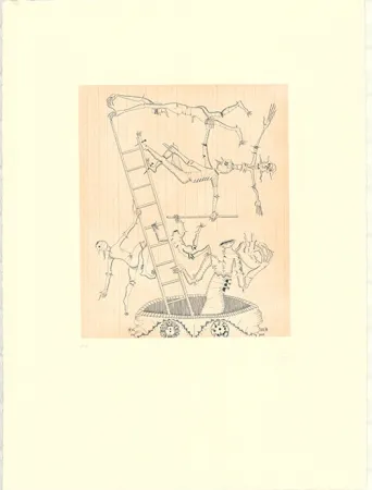 Ets En Aquatint Ponç - Equilibrio