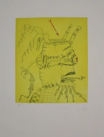 Ets En Aquatint Ponç - Homenaje a Dürer