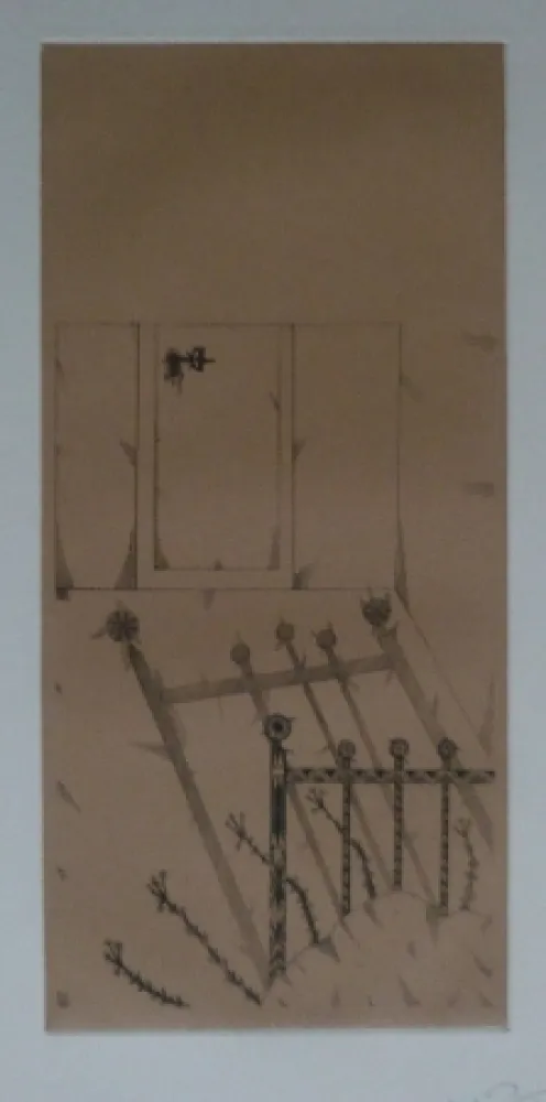 Lithografie Ponç - Kafka 10