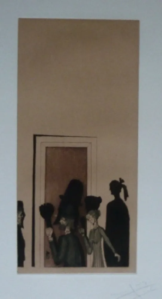 Ets En Aquatint Ponç - Kafka 6