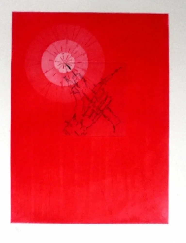 Ets En Aquatint Ponç - La luz