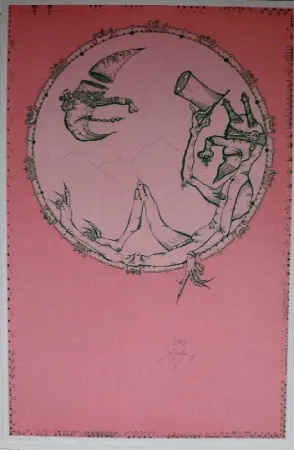 Lithografie Ponç - London