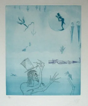 Ets En Aquatint Ponç - Mer intérieure