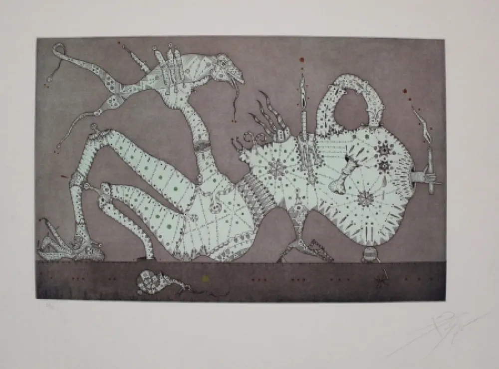 Ets En Aquatint Ponç - Onanista