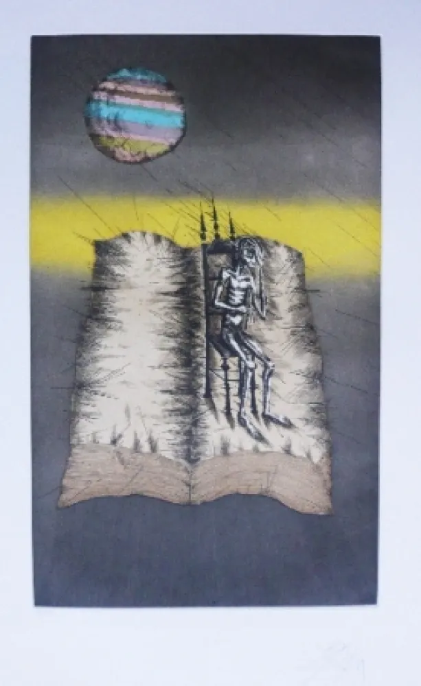 Ets En Aquatint Ponç - Quichotte 12