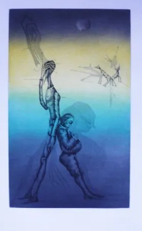 Ets En Aquatint Ponç - Quichotte 13