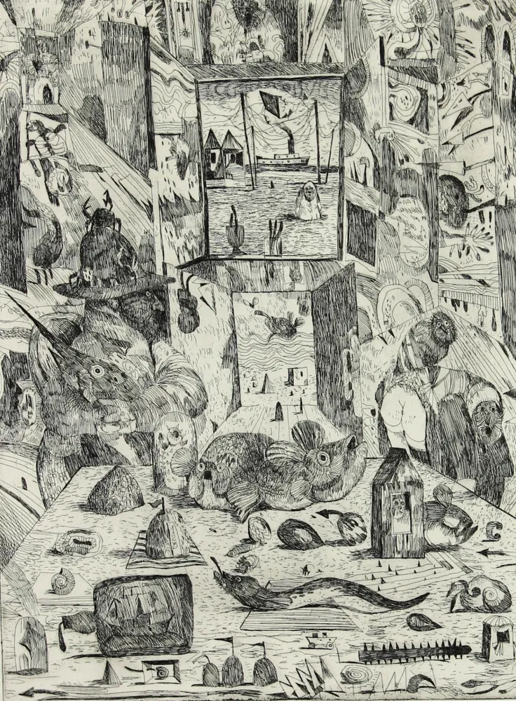 Lithografie Possenti - SENZA TITOLO