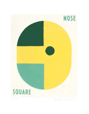 Digitale Print Poulain - NOSE SQUARE