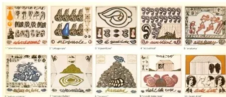 Ets En Aquatint Pozzati - L'anatomia della bellezza