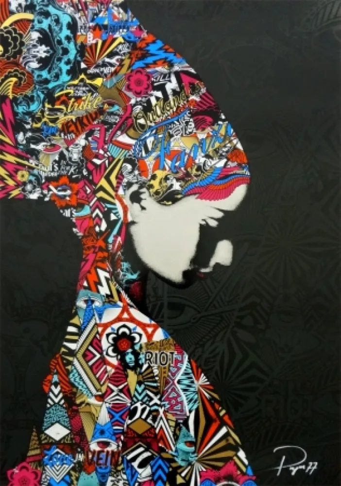 Zeefdruk Prefab77 - Oulandos D'amour - Black/Blue