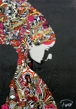 Zeefdruk Prefab77 - Oulandos D'amour - Black/Gold