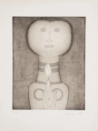 Ets Prinner - Femme à la Bougie.