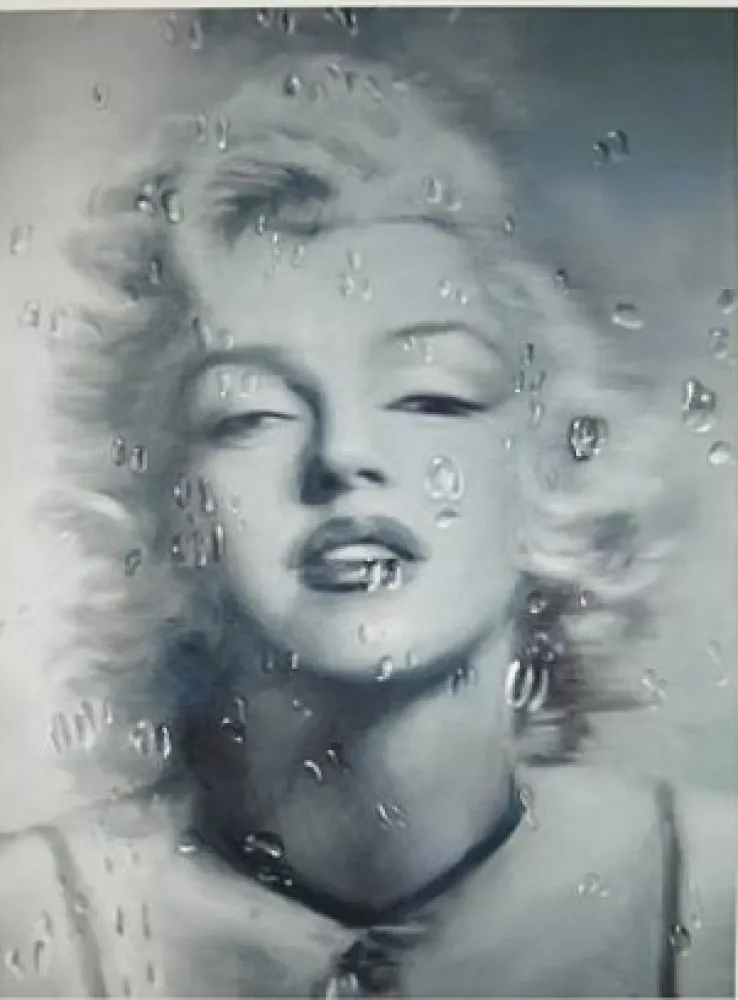 Zeefdruk Qian - Water Drop Marilyn