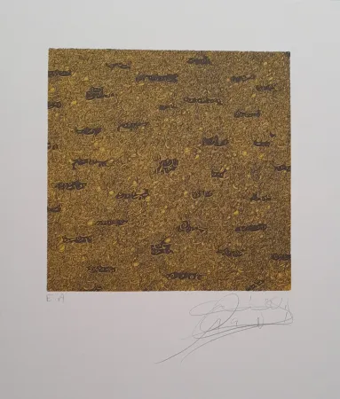 Lithografie Qotbi - Sans titre