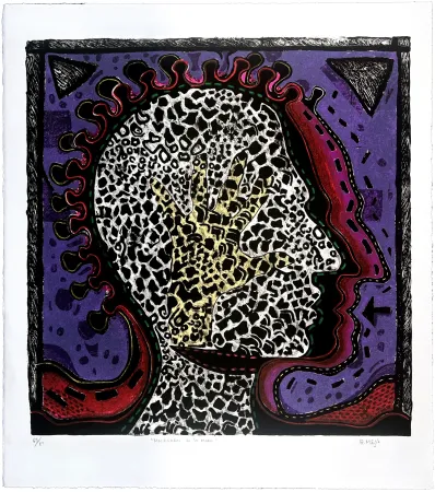 Lithografie Radhamès - Mas+caras de la mano