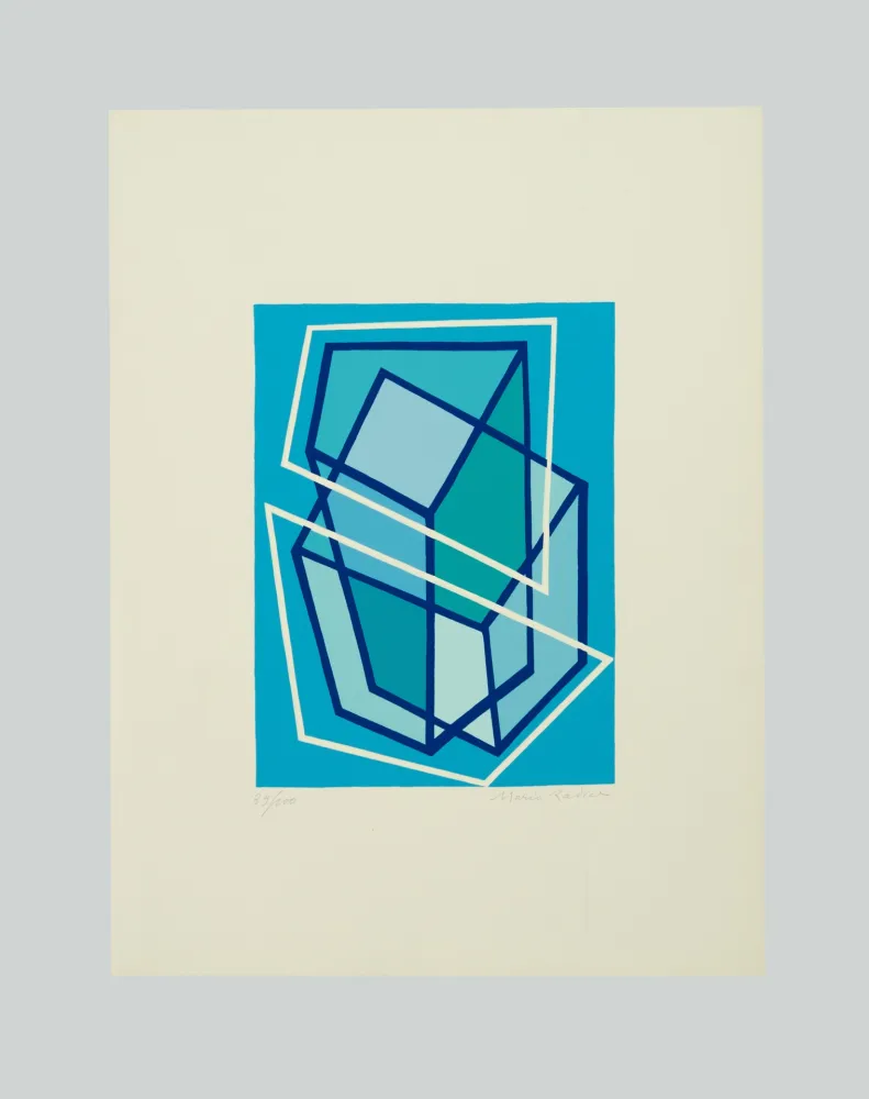 Zeefdruk Radice - A una donna del Malabar