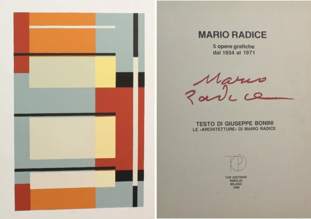 Zeefdruk Radice - ARCHITETTURE 5 PEZZI