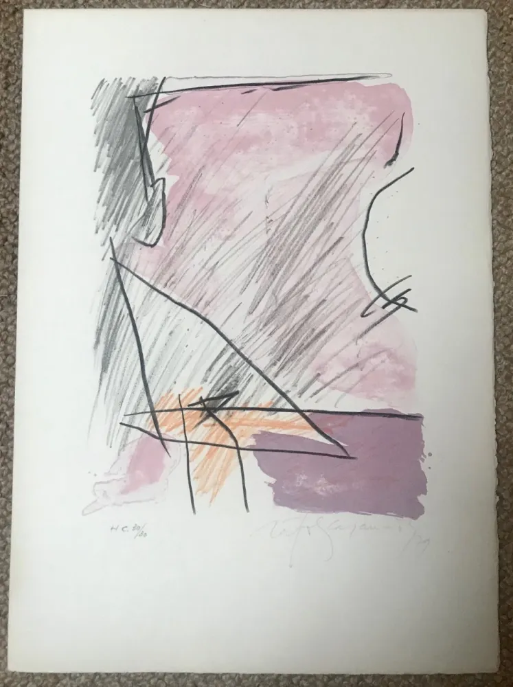 Lithografie Ràfols Casamada - A.L. Polígrafa XV anys