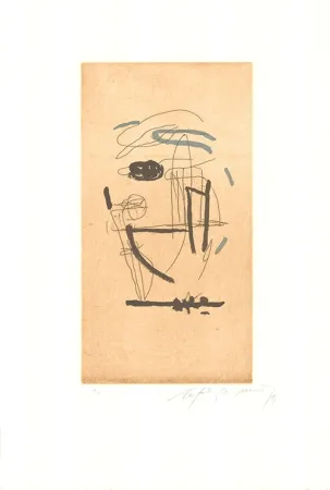 Ets En Aquatint Ràfols Casamada - Barris Extrems-1