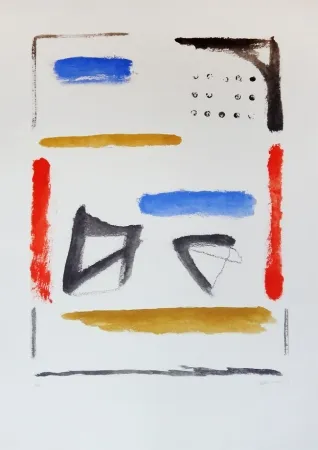 Ets En Aquatint Ràfols Casamada - Cami de primavera III