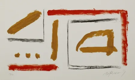 Lithografie Ràfols Casamada - Coberta Catàleg