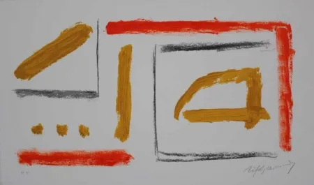 Lithografie Ràfols Casamada - Coberta catàleg