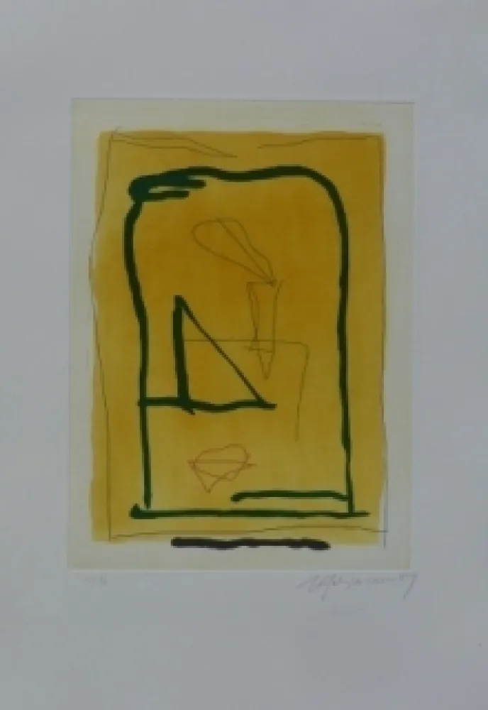 Ets En Aquatint Ràfols Casamada - Composition 11