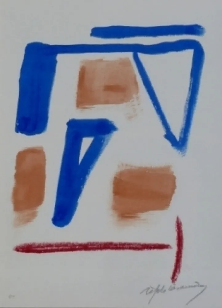 Lithografie Ràfols Casamada - Composition 20