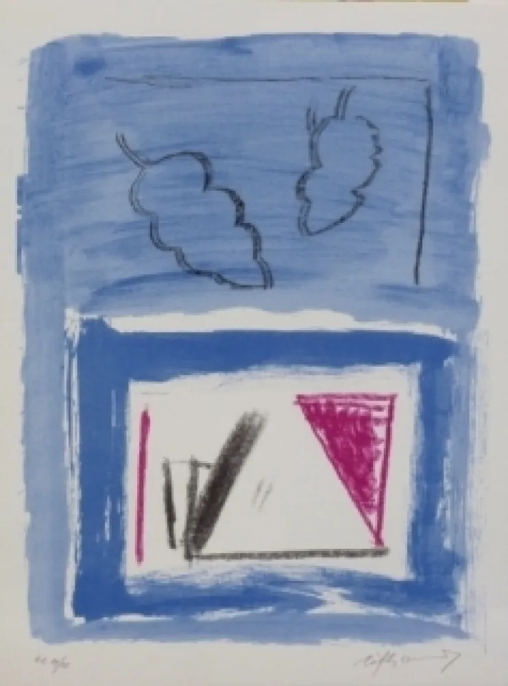 Lithografie Ràfols Casamada - Composition 21